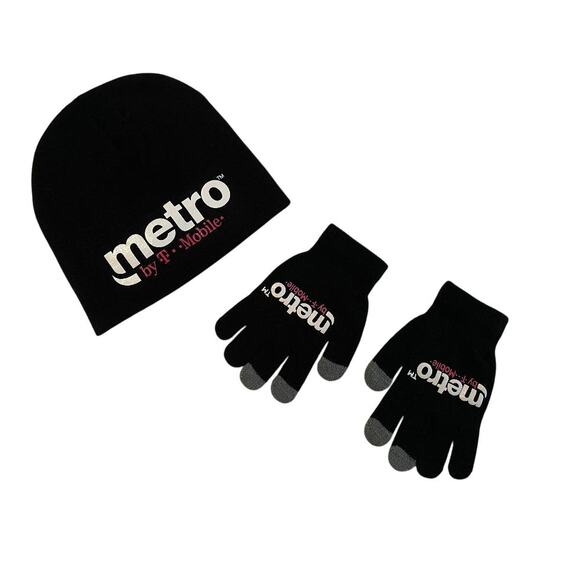 metroPCS Hat & Gloves - Picture 1 of 3